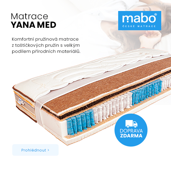 MABO Matrace YANA med Seacell